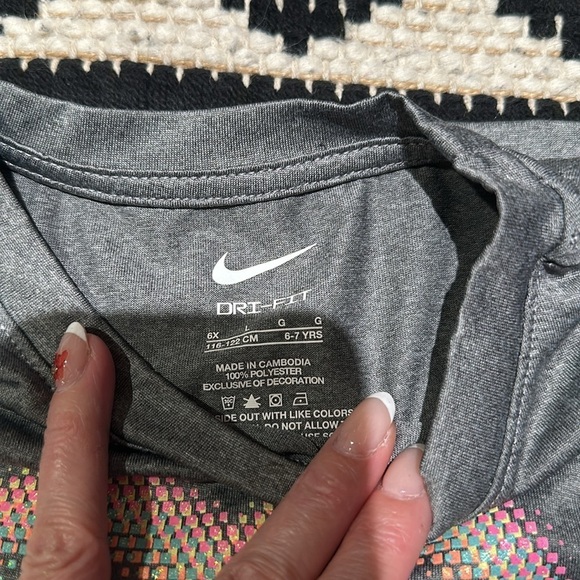 : Nike
Nike Little Girls' Dri-FIT Pixel T-Shirt and Shorts 2-Piece Set - Picture 4 of 4